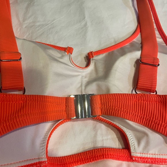 Tangerine Cutout one-piece Swimsuit - Picture 13 of 16